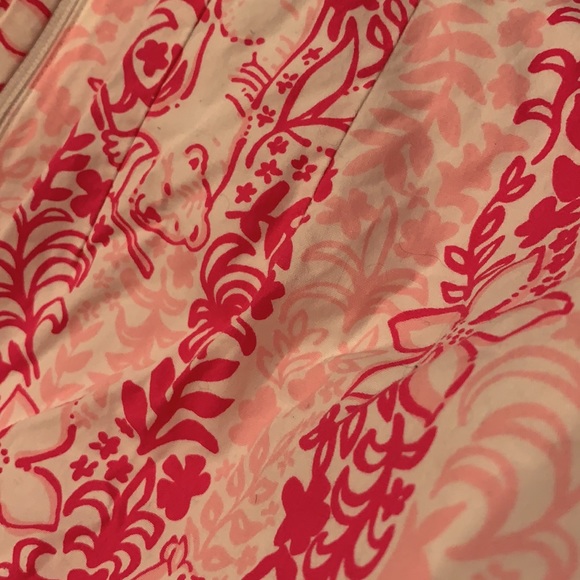 Pink and White strapless mini dress, SZ 2 - Picture 8 of 8